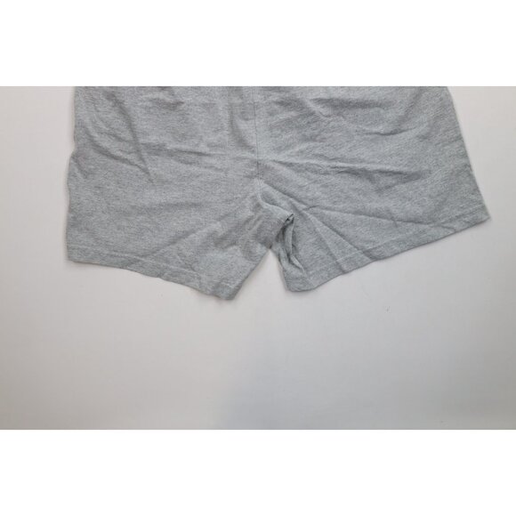 Vintage 90s Wilson Mens Large Above Knee Dad Shorts Heather Gray Cotton Blend - Picture 15 of 16